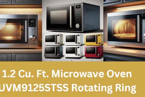 1.2 Cu. Ft. Microwave Oven UVM9125STSS Rotating Ring